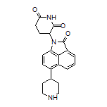 3-[2-Oxo-6-(piperidin-4-yl)benzo[cd]indol-1(2H)-yl]piperidine-2,6-dione