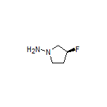 (S)-3-Fluoropyrrolidin-1-amine