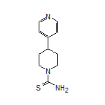 4-(Pyridin-4-yl)piperidine-1-carbothioamide