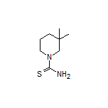 3,3-Dimethylpiperidine-1-carbothioamide