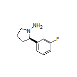 (R)-2-(3-Fluorophenyl)pyrrolidin-1-amine