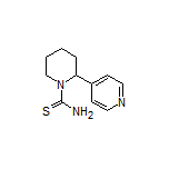 2-(Pyridin-4-yl)piperidine-1-carbothioamide