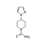 4-(1H-Pyrazol-1-yl)piperidine-1-carbothioamide