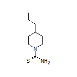 4-Propylpiperidine-1-carbothioamide