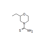 2-Ethylmorpholine-4-carbothioamide