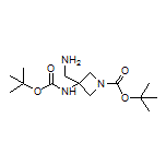 3-(Aminomethyl)-N,1-di-Boc-azetidin-3-amine