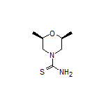 (2R,6S)-2,6-Dimethylmorpholine-4-carbothioamide