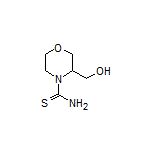 3-(Hydroxymethyl)morpholine-4-carbothioamide