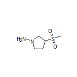 3-(Methylsulfonyl)pyrrolidin-1-amine