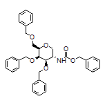 (3S,4R,5R,6R)-4,5-Bis(benzyloxy)-6-[(benzyloxy)methyl]-N-Cbz-tetrahydro-2H-pyran-3-amine