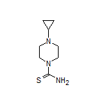 4-Cyclopropylpiperazine-1-carbothioamide