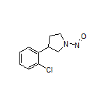3-(2-Chlorophenyl)-1-nitrosopyrrolidine
