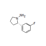 (S)-2-(3-Fluorophenyl)pyrrolidin-1-amine