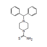 4-Benzhydrylpiperazine-1-carbothioamide