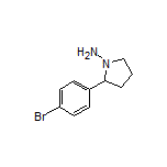 2-(4-Bromophenyl)pyrrolidin-1-amine