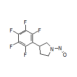 1-Nitroso-3-(perfluorophenyl)pyrrolidine