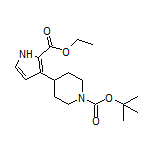 Ethyl 3-(1-Boc-piperidin-4-yl)-1H-pyrrole-2-carboxylate