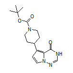 5-(1-Boc-piperidin-4-yl)pyrrolo[2,1-f][1,2,4]triazin-4(3H)-one