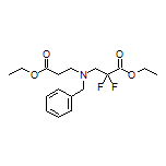 Ethyl 3-[Benzyl(3-ethoxy-3-oxopropyl)amino]-2,2-difluoropropanoate