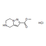 Methyl 4,5,6,7-Tetrahydropyrazolo[1,5-a]pyrazine-2-carboxylate HydrochlorideMethyl 4,5,6,7-Tetrahydropyrazolo[1,5-a]pyrazine-2-carboxylate Hydrochloride
