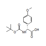 (R)-2-(Boc-amino)-2-(4-methoxyphenyl)acetic Acid