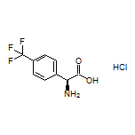 (S)-2-Amino-2-[4-(trifluoromethyl)phenyl]acetic Acid Hydrochloride
