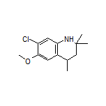 7-Chloro-6-methoxy-2,2,4-trimethyl-1,2,3,4-tetrahydroquinoline