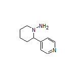 2-(4-Pyridyl)piperidin-1-amine