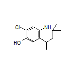 7-Chloro-2,2,4-trimethyl-1,2,3,4-tetrahydroquinolin-6-ol