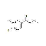 1-(4-Fluoro-3-methylphenyl)-1-butanone