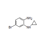 5-Bromo-N1-cyclopropylbenzene-1,2-diamine