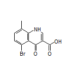5-Bromo-8-methyl-4-oxo-1,4-dihydroquinoline-3-carboxylic Acid