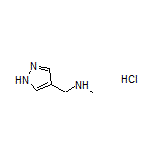 N-Methyl-1-(1H-pyrazol-4-yl)methanamine Hydrochloride