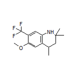6-Methoxy-2,2,4-trimethyl-7-(trifluoromethyl)-1,2,3,4-tetrahydroquinoline