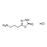 5-(3-Aminopropyl)-1,3,4-oxadiazol-2(3H)-one Hydrochloride