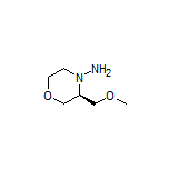(S)-3-(Methoxymethyl)morpholin-4-amine