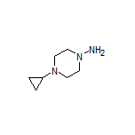 4-Cyclopropylpiperazin-1-amine