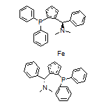 (Sp,Sp)-2,2’-Bis[(R)-(N,N-dimethylamino)(phenyl)methyl]-1,1’-bis(diphenylphosphino)ferrocene