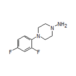 4-(2,4-Difluorophenyl)piperazin-1-amine