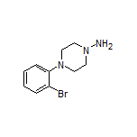 4-(2-Bromophenyl)piperazin-1-amine