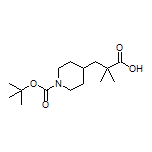 3-(1-Boc-4-piperidyl)-2,2-dimethylpropanoic Acid