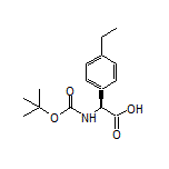 (S)-2-(Boc-amino)-2-(4-ethylphenyl)acetic Acid