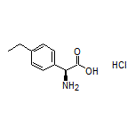 (S)-2-Amino-2-(4-ethylphenyl)acetic Acid Hydrochloride