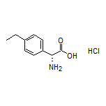 (R)-2-Amino-2-(4-ethylphenyl)acetic Acid Hydrochloride