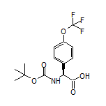 (S)-2-(Boc-amino)-2-[4-(trifluoromethoxy)phenyl]acetic Acid