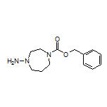 4-Cbz-1,4-diazepan-1-amine
