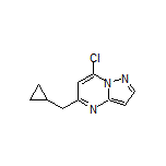 7-Chloro-5-(cyclopropylmethyl)pyrazolo[1,5-a]pyrimidine