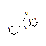 7-Chloro-5-(3-pyridyl)pyrazolo[1,5-a]pyrimidine