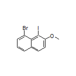 8-Bromo-1-iodo-2-methoxynaphthalene