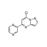 7-Chloro-5-(2-pyrazinyl)pyrazolo[1,5-a]pyrimidine